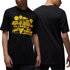 Air Jordan T-Shirt Mens Small Graphic Print Short Sleeve Athletic Fitness Gym